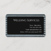 Welding Services Business card editable 名刺 (正面)