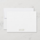 Welkシェル空白のノートカード ノートカード (裏面)