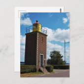 Welkom thuis, vuurtoren Willemstad Nederland. ポストカード (正面/裏面)