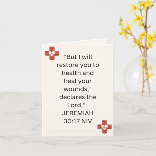 WELLカードの取得1 カード (黄色い花)