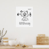 Wellユーモアのある Freak読ポスタ12-10-22 ポスター (キッチン)