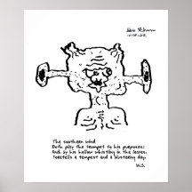 Wellユーモアのある Freak読ポスタ12-10-22