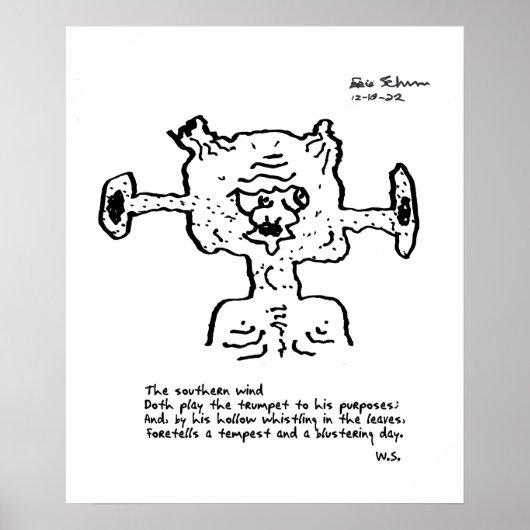 Wellユーモアのある Freak読ポスタ12-10-22 ポスター (正面)