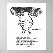 Wellユーモアのある Freak読ポスタ1-6-23