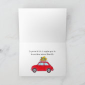 Well フランスの Redレトロ500 カード (内部)