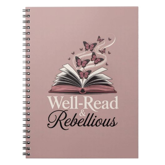 Well-読 & Revolution – ブックラバーフフェミニストの旅 ノートブック (正面)