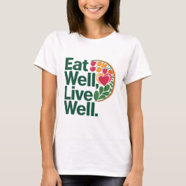 Well 食べ Live Wellの Tシャツ