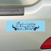 Well, a Witch! Bumper Sticker バンパーステッカー (車上)