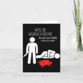 We'll Be Friends Forever Because You Already Know  カード (正面)