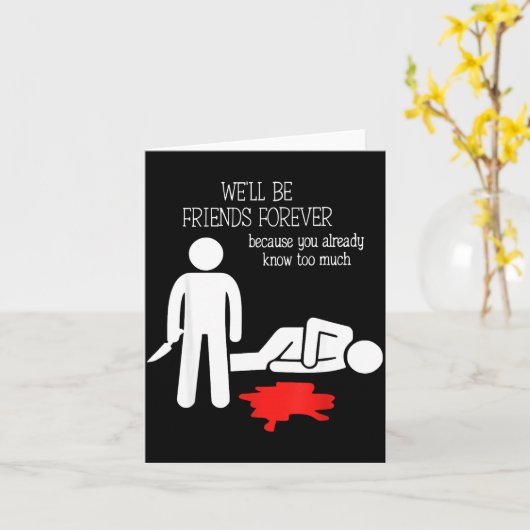 We'll Be Friends Forever Because You Already Know  カード (黄色い花)