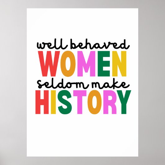 Well Behaved Women ポスター (正面)