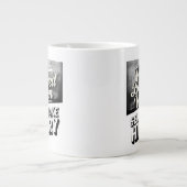 Well Behaved Women Seldom Make History Quote Mug ジャンボコーヒーマグカップ (正面)