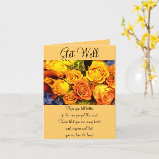 Well_Cardの取得 カード (黄色い花)