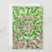 WELL COME SPRING. シーズンカード (裏面)