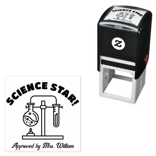 Well Done SCIENCE採点勇気付けられる先生 セルフインキングスタンプ (インサイチュ)