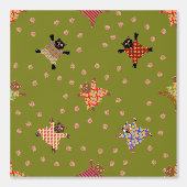 Well Dressed Cats Making Paw Prints in the Grass 壁紙 (正面)