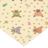 Well Dressed Cats with Funky Plushies テーブルクロス (アングル)