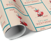 Well for FOX sake! Birthday pun  ラッピングペーパー (ロールコーナー)