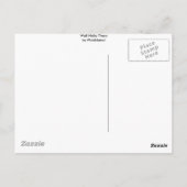 Well Hello There ポストカード (裏面)