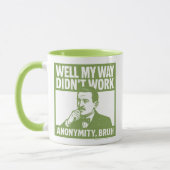 Well My Way Didn't Work - English - Mug マグカップ (左)