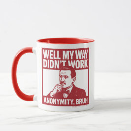 Well My Way Didn't Work - male - Mug マグカップ