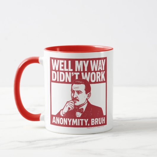Well My Way Didn't Work - male - Mug マグカップ (左)