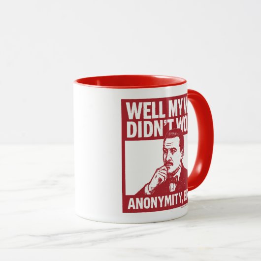 Well My Way Didn't Work - male - Mug マグカップ (正面右)