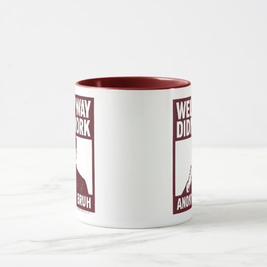 Well My Way Didn't Work - Male - Mug マグカップ (中央)