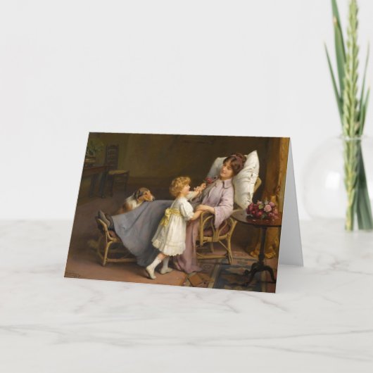 Well on the Mend | アーサー・ジョン・エルセリ カード (正面)