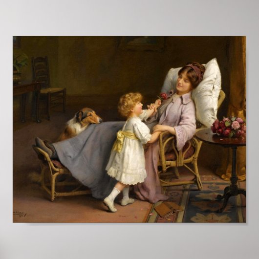 Well on the Mend | アーサー・ジョン・エルセリ ポスター (正面)