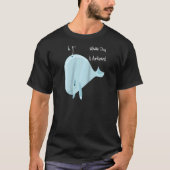 Well This Is Awkward  Whale This Is Awkward Raglan Tシャツ (正面)