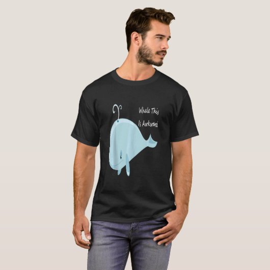 Well This Is Awkward  Whale This Is Awkward Tank T Tシャツ (正面フル)