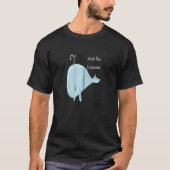 Well This Is Awkward  Whale This Is Awkward Zip Ho Tシャツ (正面)