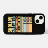 Well Well Well If It Isn't The Consequences Of My iPhoneケース (裏面横)