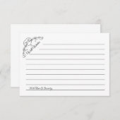 Well Wishesの結婚ハート「Jarカード」アドバイスカード アドバイスカード (正面/裏面)