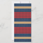 Well Wishesカード、赤ちゃんシャワー、小さな男 (裏面)