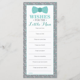 Well Wishesカード、赤ちゃんシャワー、小さな男、25パック