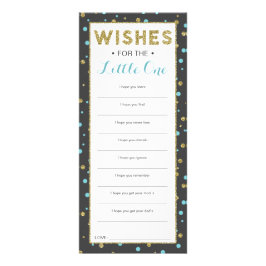 Well Wishesカード、Safariベビーシャワー、25パック ラックカード