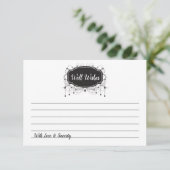 Well Wishesブラックラベル"Jarカード"アドバイスカード アドバイスカード (スタンド正面)