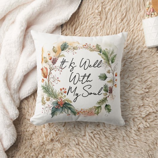 Well With My Soul クッション (ブランケット)