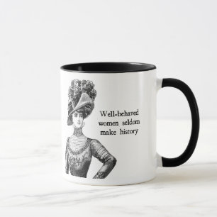 { Well-Women }めったに歴史を作らない マグカップ