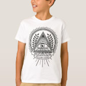 Wellcodaの服装のIlluminatiの秘密の生命 Tシャツ (正面)