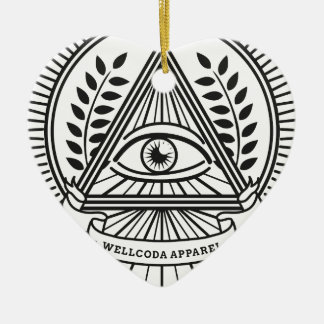Wellcodaの服装のIlluminatiの陰謀 セラミックオーナメント