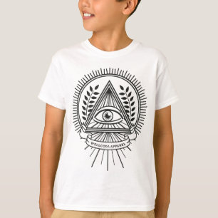 Wellcodaの服装のIlluminatiの陰謀 Tシャツ