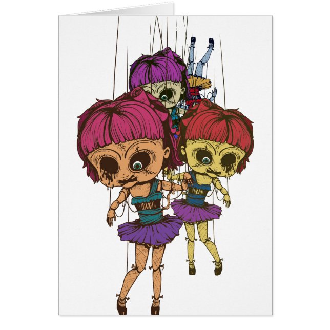 Wellcodaの気色悪く気紛れな人形の悪い生命おもちゃ (正面)