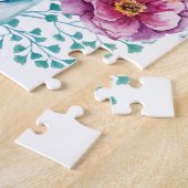 Wellcodaの花の重要なスカルの骨組頭部 ジグソーパズル (側面)