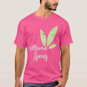 wellcome spring funny tシャツ (正面)