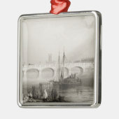 Wellesley橋、リムリック、アイルランド メタルオーナメント (左)