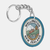 Wellington New Zealand キーホルダー (正面左)