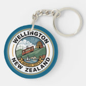 Wellington New Zealand キーホルダー (裏面)